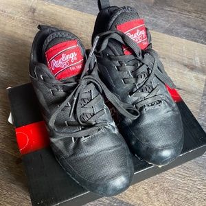 Girls size 13 softball cleats